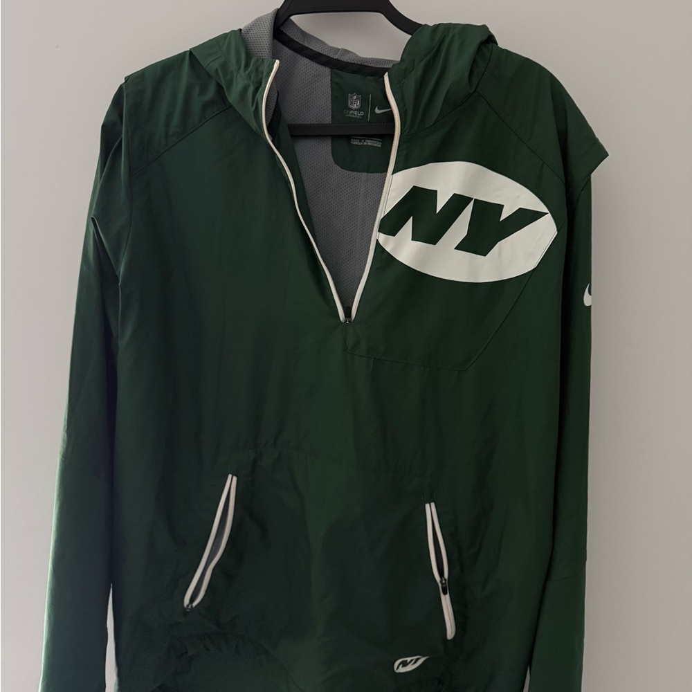NFL Green Windbreaker with NY JETS